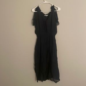 Tempo Paris Women’s Ghostly Style Dress Navy Blue Size small
